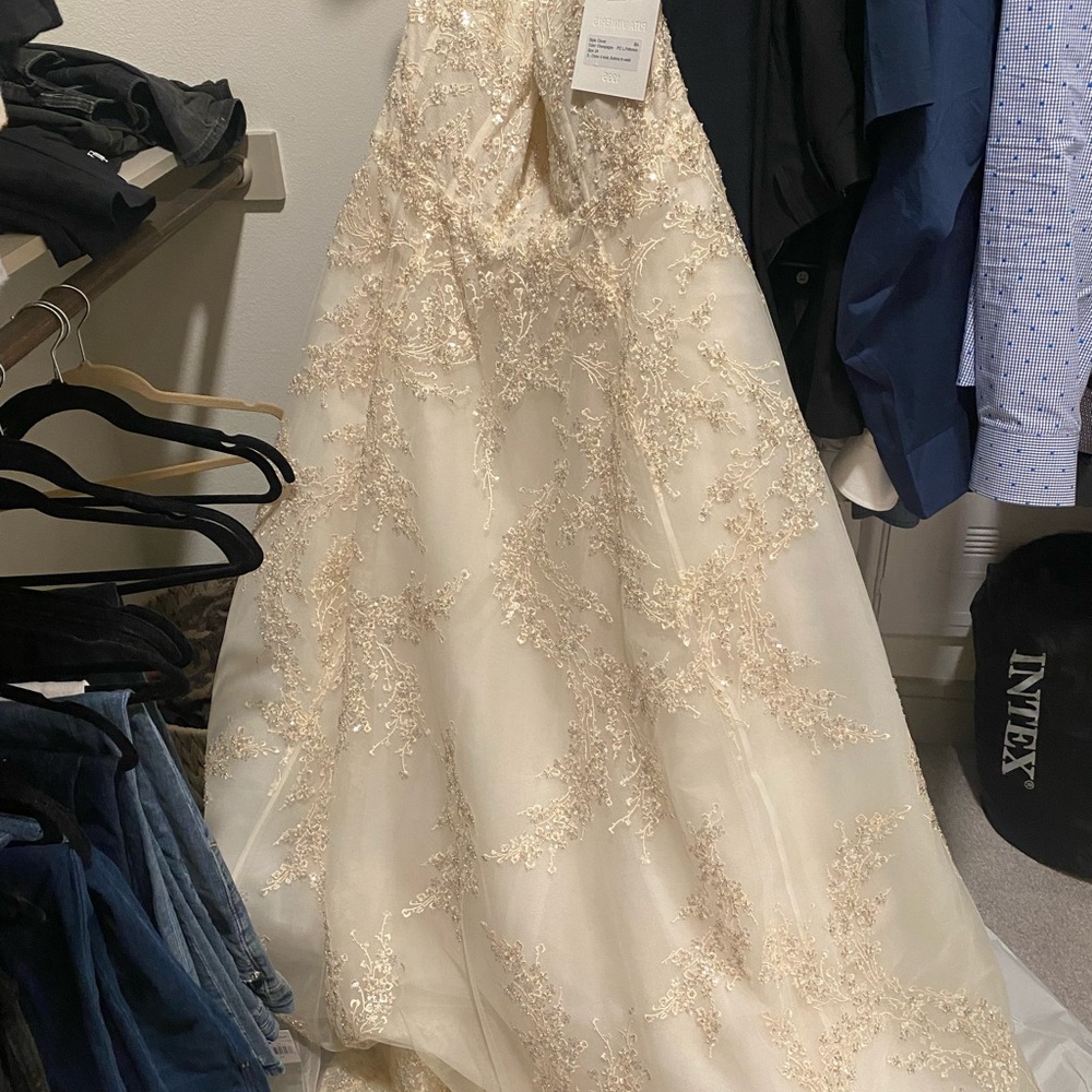 Rivini (Rita vineris) wedding dress